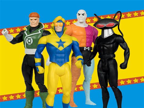 McFarlane Toys DC Super Powers - Guy Gardner, Metamorpho, Booster Gold ...