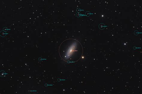 Astronomers Do It In The Dark Ngc A Flocculent Galaxy In Ursa