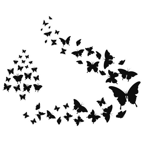 Flying Butterflies Svg Bundle Butterfly Silhouette Svg But Inspire