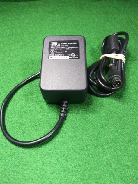 Yhi 12v Dc Ac Adapter 898 1015 U12 Charger Power Supply Cord 4pin Ebay