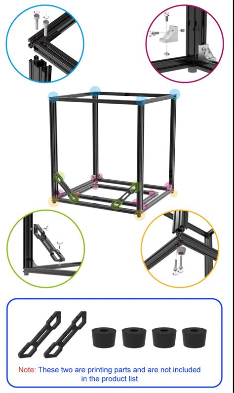 Vzbot frame kit – Print3d