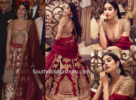 Janhvi Kapoor At Isha Ambani Anand Piramal Wedding South India Fashion