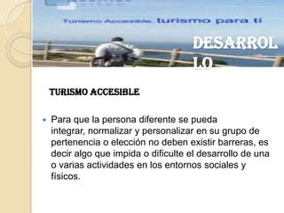 Presentaci N De Turismo Accesible Ppt