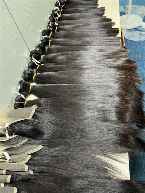 High Quality Raw Vietnamese Hair One Donor Virgin Raw Materials Best