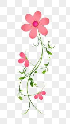 Flower Vine Border Clip Art PNG Image With Transparent, 56% OFF