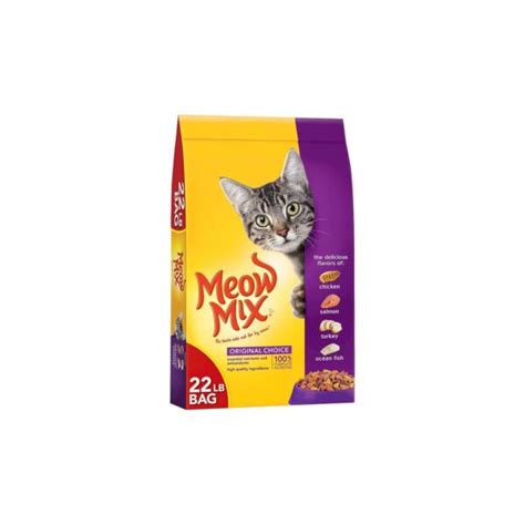 Meow Mix Original Choice Dry Cat Food Lb Stand Up Bag Ebay