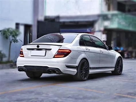 mercedes W204 body kit with car bumper-ShengYu