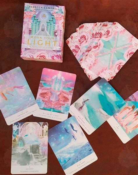 Work Your Light Oracle Cards Rebecca Campbell Loja E Editora Pav O