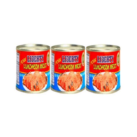 Liberty Pork Luncheon Meat 3s 165g Lazada PH