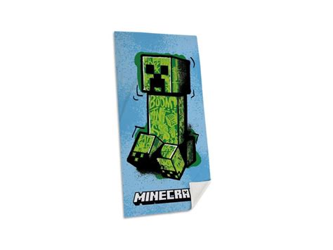 Osuška Minecraft 140x70cm Nové Prokonzole Cz