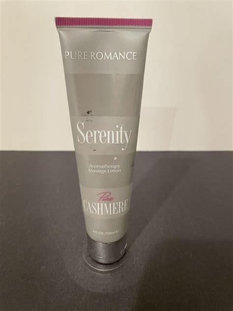 Pure Romance Serenity Pure Cashmere Aromatherapy Massage Lotion Ebay