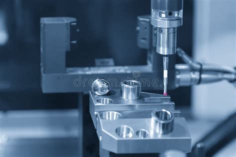 Probe Cmm On Milling Machine Sensor Quality Control After Machining