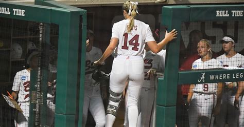 Alabama Softball Super Regional The Last Of Montana Fouts Roll