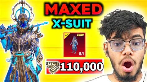 MAXED Poseidon X Suit With 110 000 UC In BGMI Max Poseidon X Suit