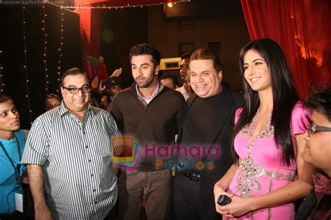 Katrina Kaif, Ranbir Kapoor, Ramesh Taurani, Rajkumar Santoshi at GR8 Indian Television Awards ...