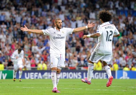 Real Madrid C F 4K Karim Benzema Marcelo Vieira HD Wallpaper Rare