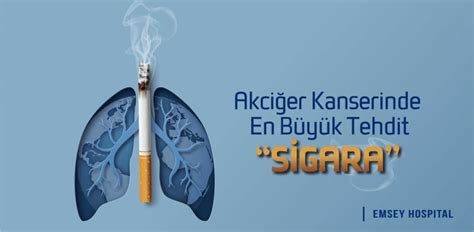 Akci Er Kanserinde En B Y K Tehdit Sigara Emsey Hospital