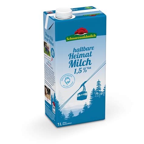 Haltbare Heimat Milch 15 1l Packung Schwarzwaldmilch