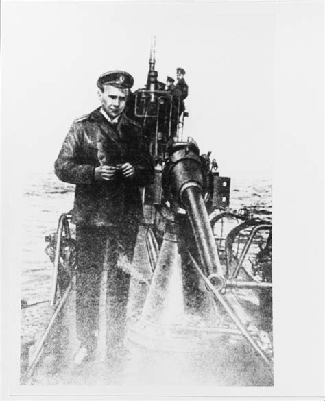NH 94213 Ensign A.N. VAKHTIN Aboard The Russian Submarine Volk in 1917.