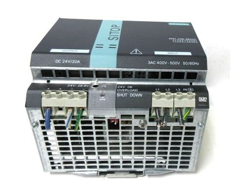 Siemens Sitop Ep Ba Modular Power Supply Watts Vdc