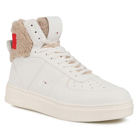 Tommy Hilfiger Lewis Hamilton Lh Shearling High Top Sneaker