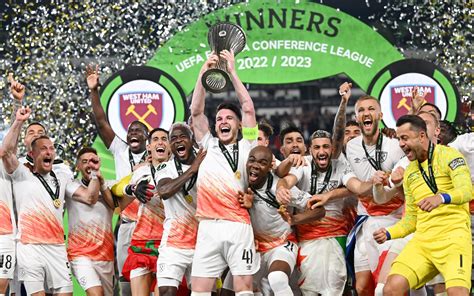 West Ham ends 43-year wait for trophy with Europa Conference League