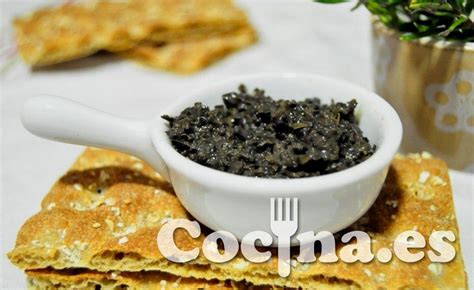 Receta Tapenade De Aceitunas Negras