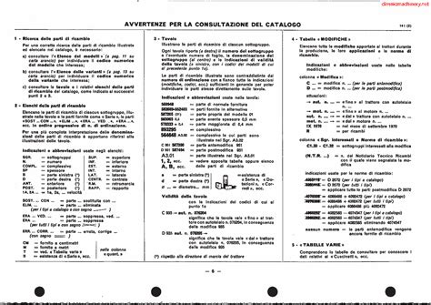 Fiat 1380 & 1380DT Series Tractor Service Parts Catalog Manual EPC # 1