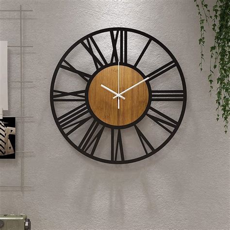 Dankeit Horloge murale décorative à quartz silencieuse de 40 6 cm