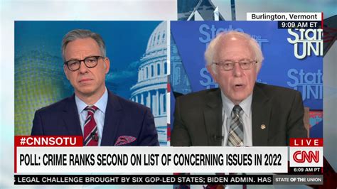 ‘i Am Worried Hear Bernie Sanders Warning On 2022 Turnout Cnn Politics