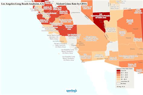 California Cost Of Living Map - Printable Maps