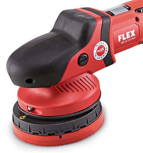 FLEX XCE 8 125 CORDLESS BEAST POLISHER With Charger Batteries