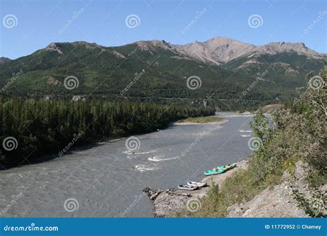 Nenana River, Alaska Stock Photography - Image: 11772952