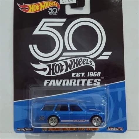 Jual Hot Wheels Datsun Bluebird Wagon Anniversary Favorites Hotwheels Kota Denpasar