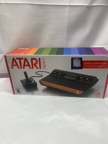 Atari 2600 With 10 Game Cartridge Sealed Box Retro Gaming Console