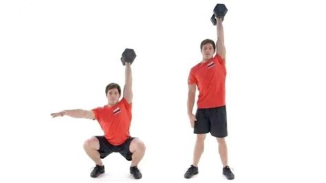 Dumbbell Overhead Squat Muscle Worked And Benefits