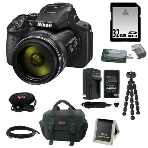 nikon coolpix p900 camera with 32gb accessory kit - Walmart.com ...