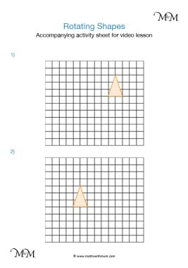 How to Rotate a Shape - Maths with Mum