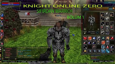 Sıfırdan Warrior ZERO Bölüm 1 Knight Online YouTube