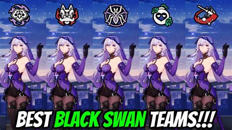 5 Variations of Best Black Swan Teams! 🦢| Honkai: Star Rail - YouTube