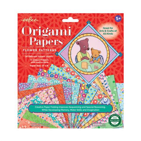 ORIGAMI PAPER FLOWER PATTERNS - Over the Rainbow