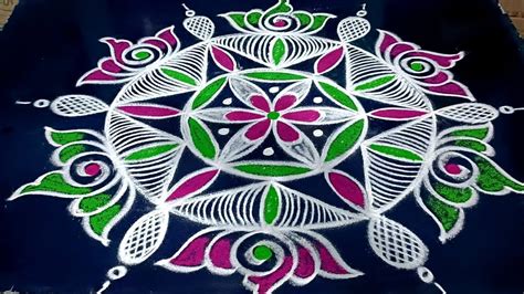 Sravana Masam Special Shanku Kolam Divine Shanku Kolam Traditional