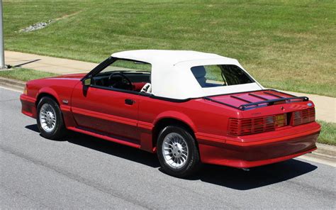 1987 Ford Mustang 1987 Ford Mustang Gt Convertible For Sale Classic Cars Muscle Cars