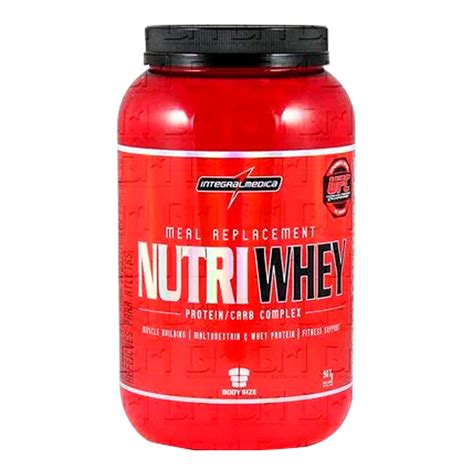 Nutri Whey Pote 907g Morango Integralmédica Drogaria Sao Paulo