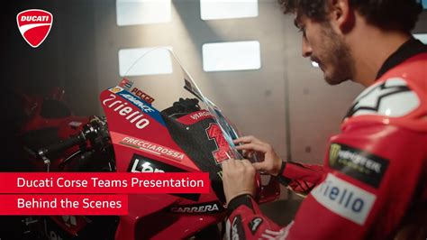 Ducati Corse Teams Presentation Behind The Scenes YouTube