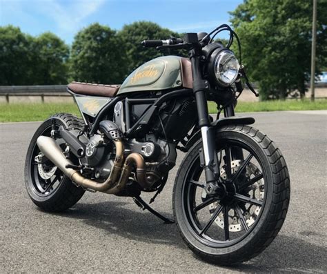 Scrambler Cafe Racer Brat Reviewmotors Co