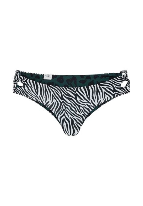 Bay Bikini Bottom Reversible Luipaard Zebra TET Responsible Wear