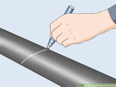 How To Cut Chain Link Fence 9 Steps With Pictures Wikihow