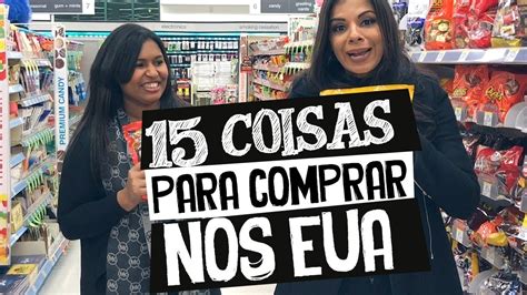 Coisas Pra Comprar Nos Estados Unidos Youtube