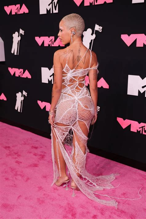 Doja Cat's Spiderweb Monse Dress at the 2023 MTV VMAs | POPSUGAR ...